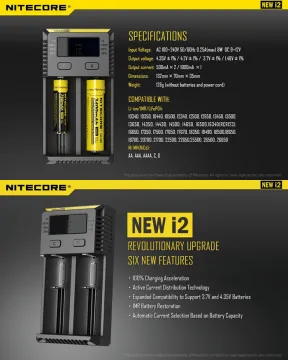 Portable Nitecore I2 Charger