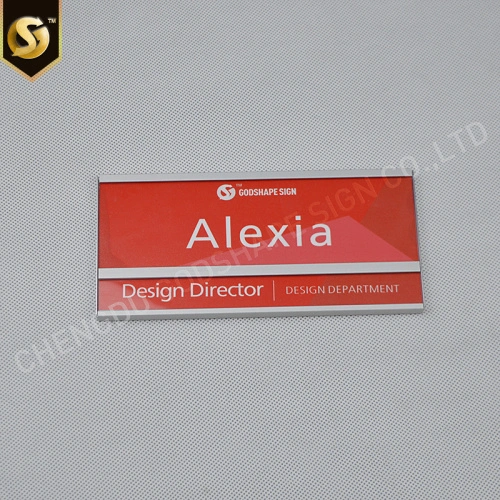 Personalized Curved Face Aluminium Profile Office Door Signs China  Manufacturer