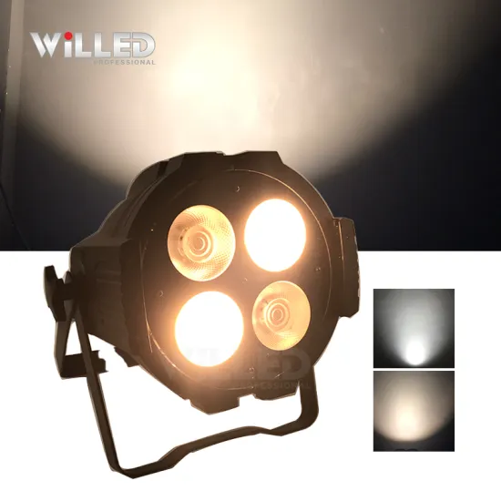 2021 Hot Sale 4*50w Par 64 200W Zoom Four Eyes COB PAR Light for Theater and DJ