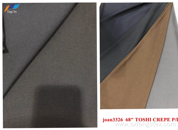 Cheap Polyester Fleece Toshi Crepe PD Jersey Fabric