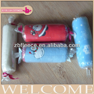 custom design high quality promotion gift blanket
