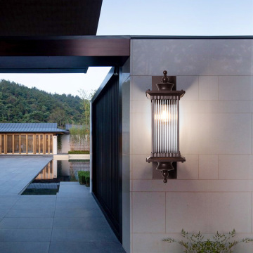 IP65 Rated Outdoor Waterproof LED Wall Lamp for Gardens and Terraces