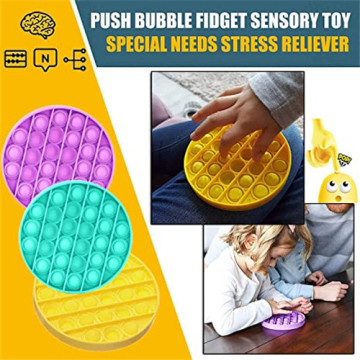 Anpassad sensorisk Fidget Toy Silicone stress reliever leksak