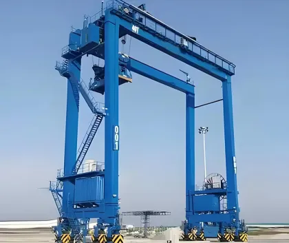 Hydraulic RTG Cranes Container Loading Crane