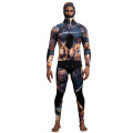 Seasin Two Pieces Men kamouflage spearfishing wetsuits