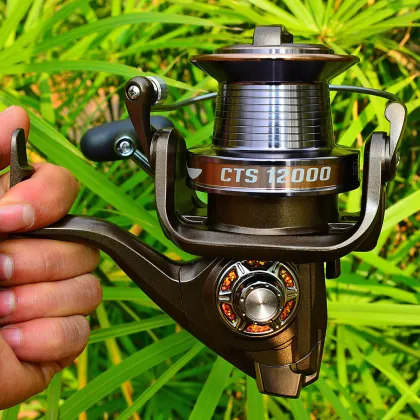 Hot Selling CTS All-Metal Spinning Wheel 14+1BB Left and Right Hand Interchangeable Tica Fishing Reel
