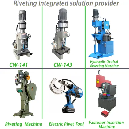 Pop Rivet Making Machines: Automatic Pneumatic Forming Semi-Automatic Spin Riveters
