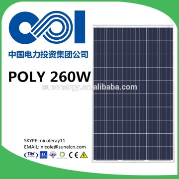 solar panel 260W/255W/250W poly from CPI state-owned enterprise