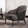 Modern Living Room Furniture Leather Hotel Lobby Chair