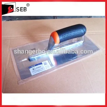 INOX Steel Plaster Finishing and Burnishing Trowels
