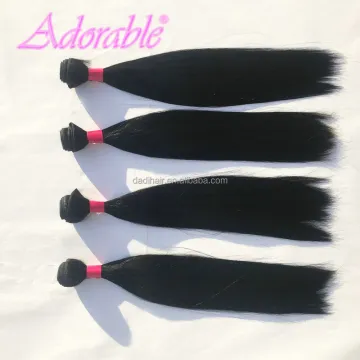 wholesale silk straight yaki Wave Synthetic Hair Extensions Heat Resistant fiber Synthetic Weaves Beauty Brazilian