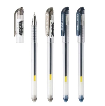 Needle Tip Transparent Gel Ink Pen Ballpoint Pen