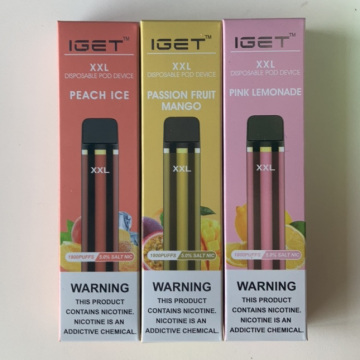 Vape desechable Iget xxl original au