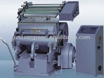 die cutting and hot stamping machine TYMQ750 hot foil stamping machine