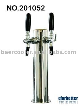 Column tower with two tap
