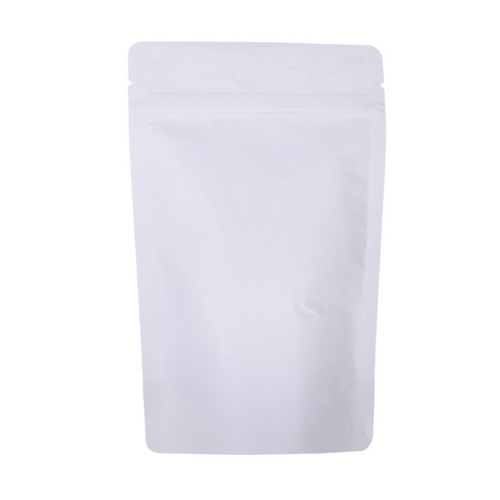 Biodegradable unprinted stock bag with oval window