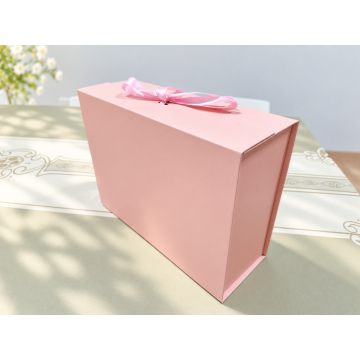 Collapsible Ribbon Gift Box