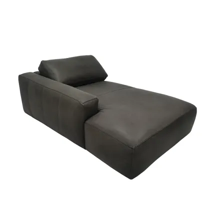 Lazy combination sofa black