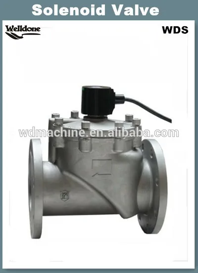 Stainless Steel Flange Type Waterproof Solenoid Valve IP68