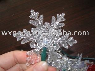 28 LED 4M Snowflake led String Light for Xmas holiday
