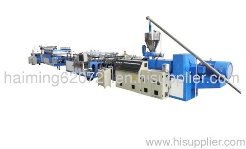 Pvc Wood Plastic Foamed Sheet Production Line 