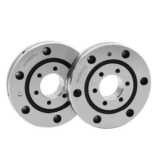 RU124 124mm Construction Bearing - Heavy Load Cross Roller for Harmonic Drive