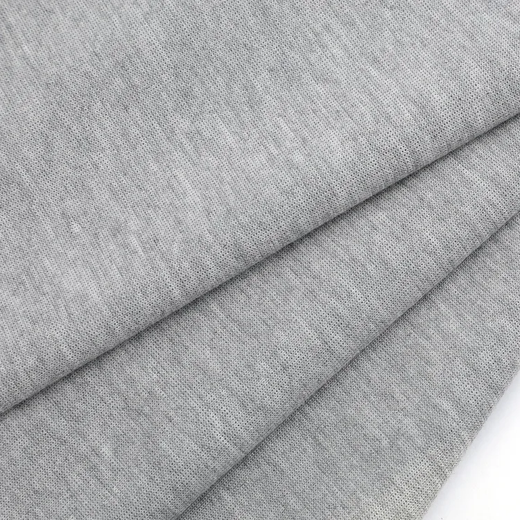 Interlock Melange Tc No เส้นด้ายสแปนเด็กซ์ย้อมผ้าถัก