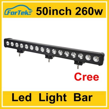 single row 50inch 260w led light bar