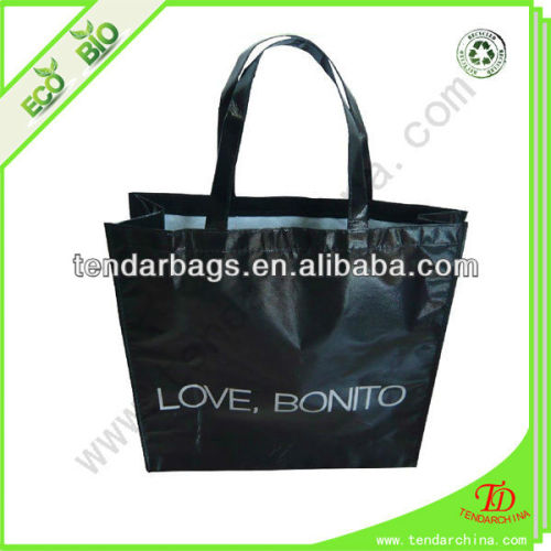 Lower Price Made Of Non Woven With Lamination Cheap Custom Printed Shopping Bags