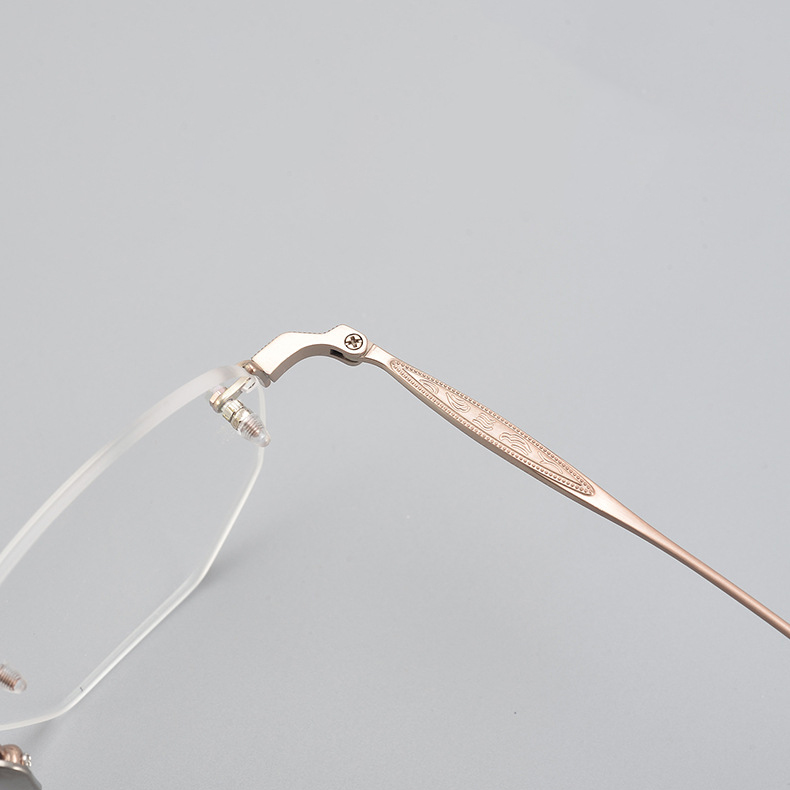 Rimless Pure Titanium Optical Frame