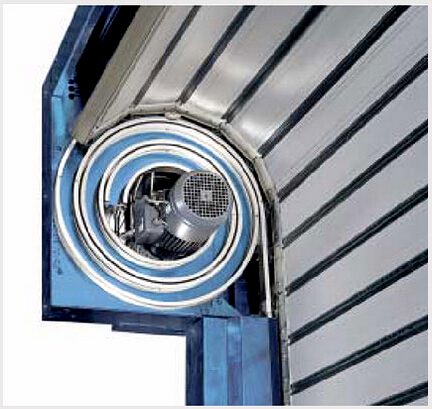 Aluminum Spiral Fast Rolling Security Door