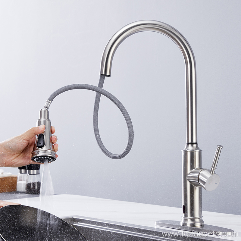 CUPC NSF Single Handle Pullout Kitchen Tap