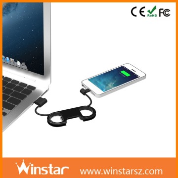 Exclusive new design usb cable bottle opener and bottle opener for iPhone 6 or micro USB phones