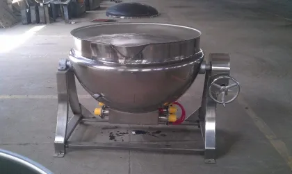 Electric jacketed kettle machine