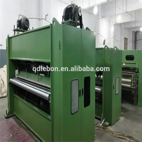 LEBON middle speed needle punched jute felt production line