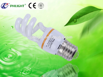 2014 China cheap energy saving wholesale 15W 3.0T half spiral LED light bulb