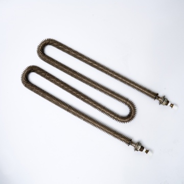 Elemento de tubo de aquecimento com barbatana durável