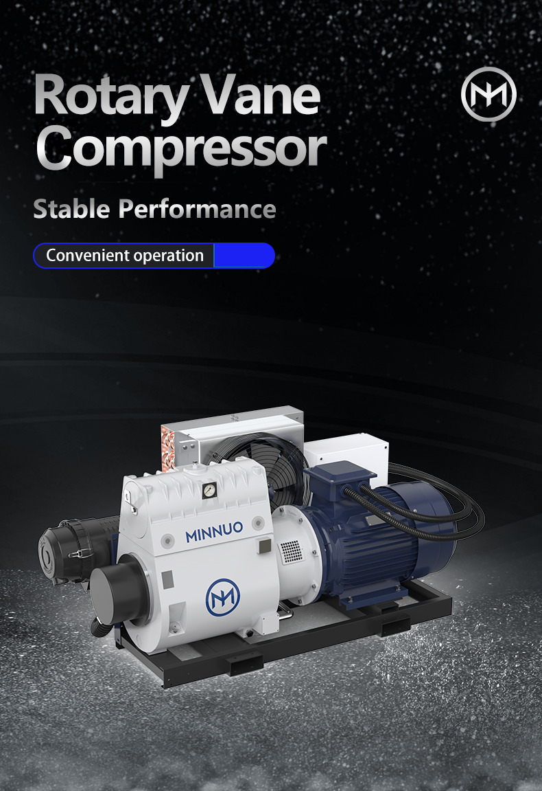 New style rotary vane air compressor industrial use China Manufacturers ...