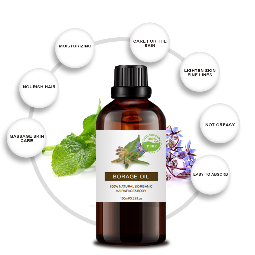 Wholesale Bulk price Cosmetic Grade Borage Seed Oil