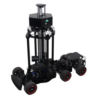 6WD RC VR Camera Car with Auto Lifting & Rotating Stabilizer (Dual Camera)