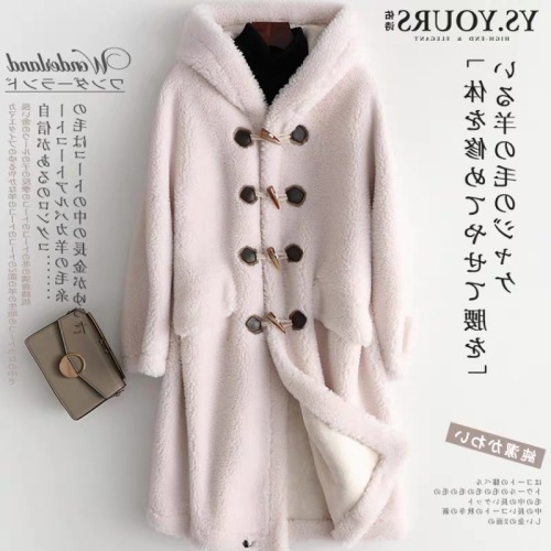 Fur Coat for Women Luxury Sheep Shearing Coat