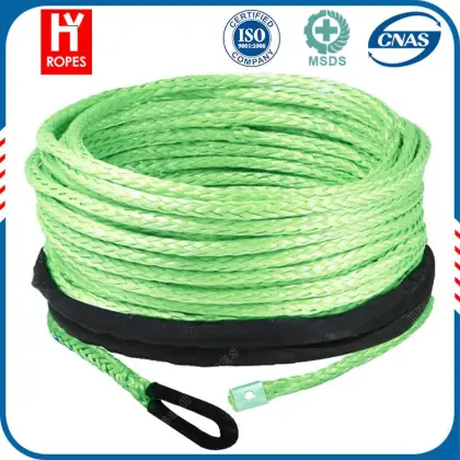 HYropes van winch rope/ uhmwpe paraglider winch rope/ synthetic ropes
