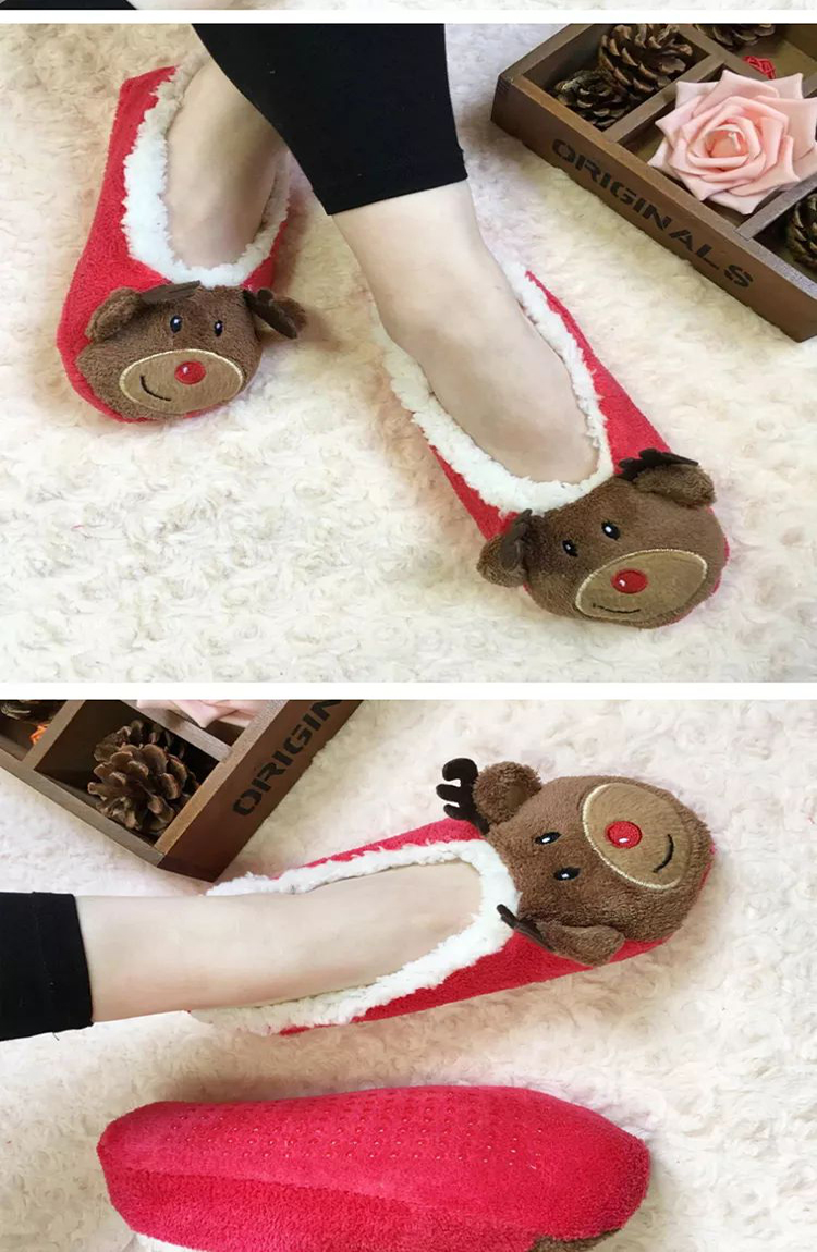 Christmas Non Skid Slipper Socks