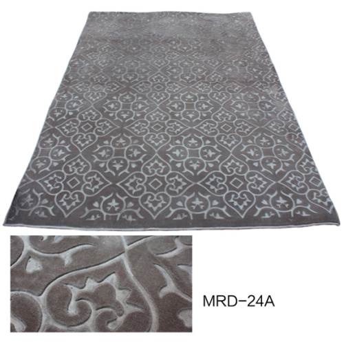 Polyester muur naar muur Embossing Mink Tapijt