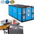 Steel shell electric crucible copper melting furnace