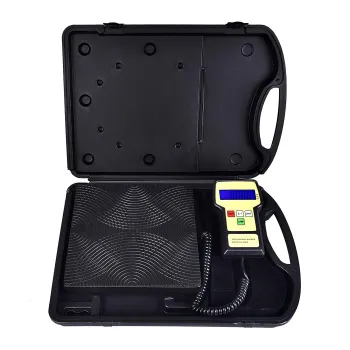 High Precision Digital Refrigerant Charging Scale with Case