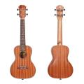 Four strings wooden concert ukulele