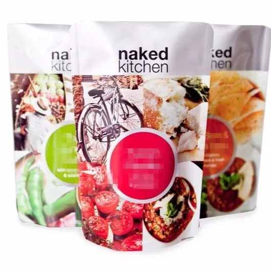best quality customized logo ziplock snack food packaging bag