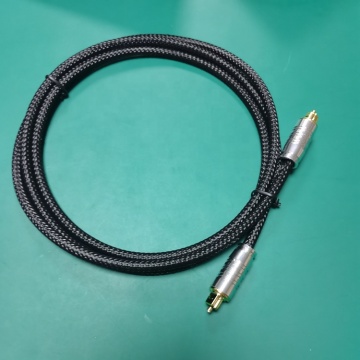 Produttore di alta qualità Vendite dirette 5m Cavo Toslink in fibra digitale Ottica con placcatura dorata per home theater e sound bar