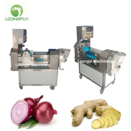 Long bean zucchini bacon cutter machine